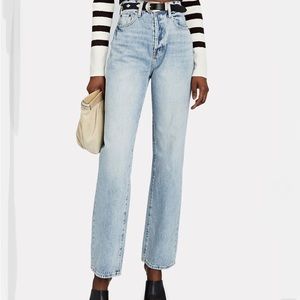 Pistola Cassie High-Rise Straight-Leg Jean // Size 28